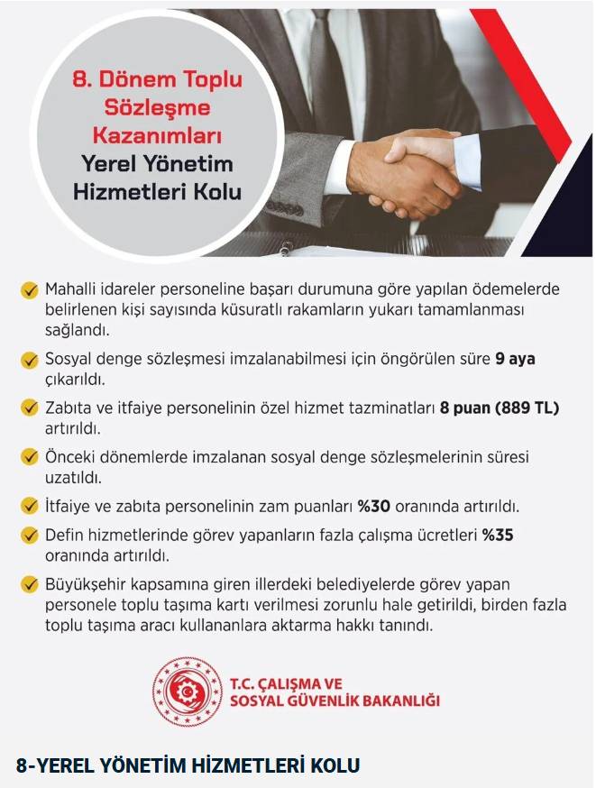 Memur maaşları ve haklar büyük dönemeçte: İşte toplu sözleşmede yan hak kazanan 11 hizmet kolu! 18