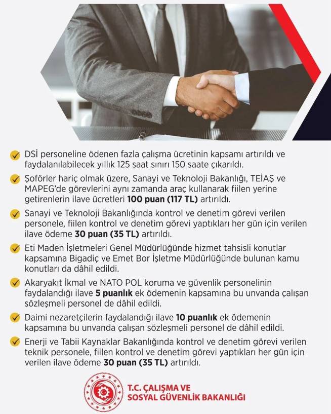 Memur maaşları ve haklar büyük dönemeçte: İşte toplu sözleşmede yan hak kazanan 11 hizmet kolu! 5