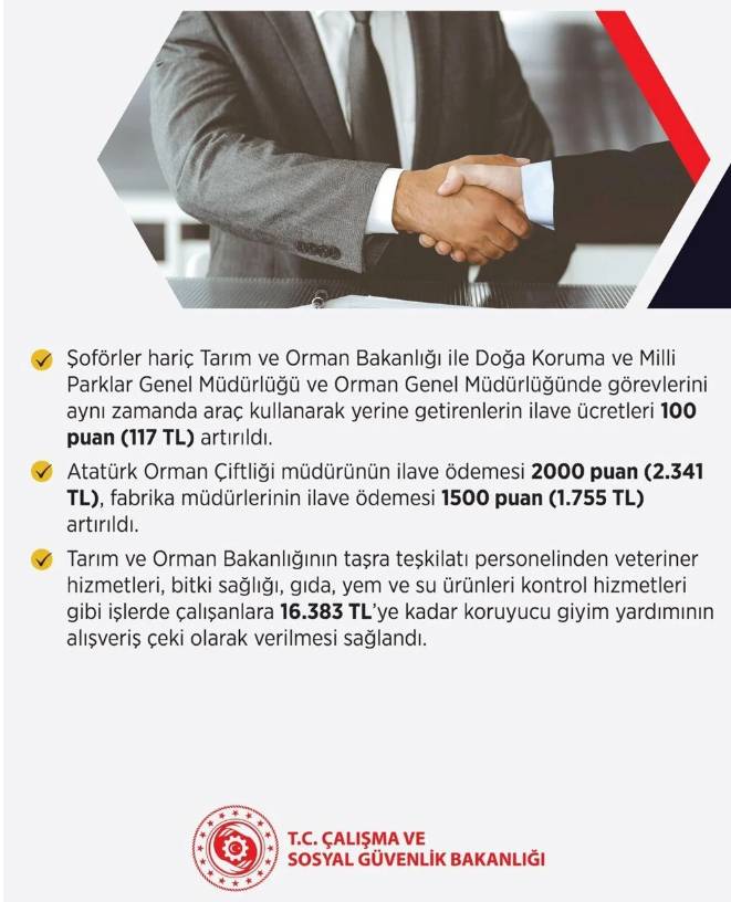 Memur maaşları ve haklar büyük dönemeçte: İşte toplu sözleşmede yan hak kazanan 11 hizmet kolu! 8
