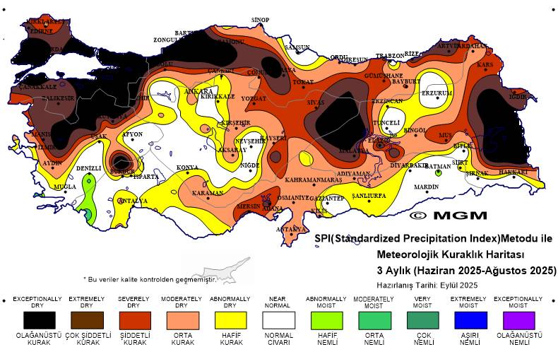 Haritalar siyaha döndü! İstanbul'da su krizi büyüyor: İSKİ 11 Eylül baraj doluluk oranlarını açıkladı! 1