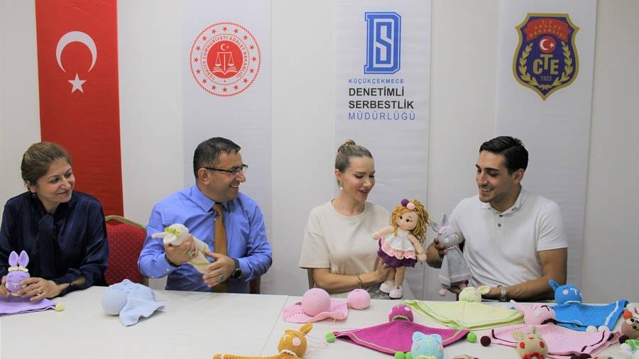 Otilia’dan suça sürüklenen çocuklara moral desteği 3