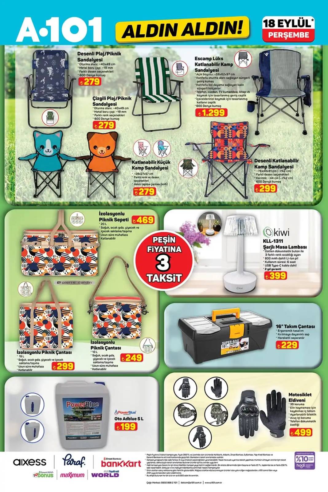 A101'e elektrikli moped ve buharlı temizleyici geliyor: A101 18 Eylül indirim kataloğu yayınlandı! 7