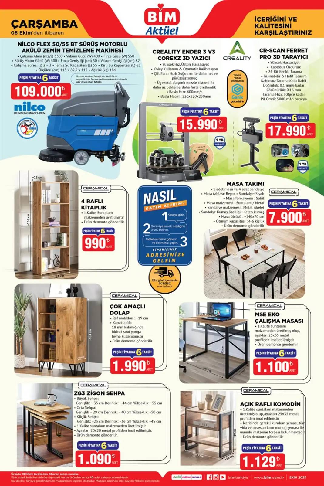 BİM Ekim ayına bomba gibi başlayacak: BİM 7 Ekim aktüel kataloğu yayınlandı. İndirimleri kaçıran çok üzülür! 1