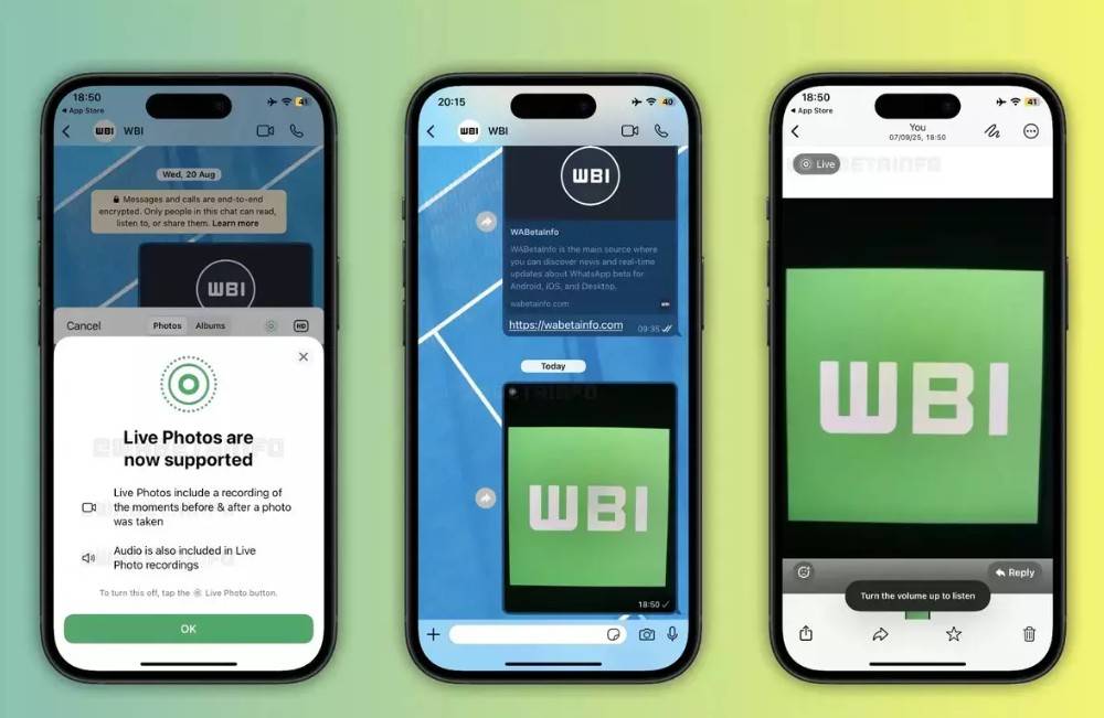 WhatsApp’ta sohbet etmek artık daha eğlenceli!  Hareketli fotoğraf ve yeni özellikler geldi 4