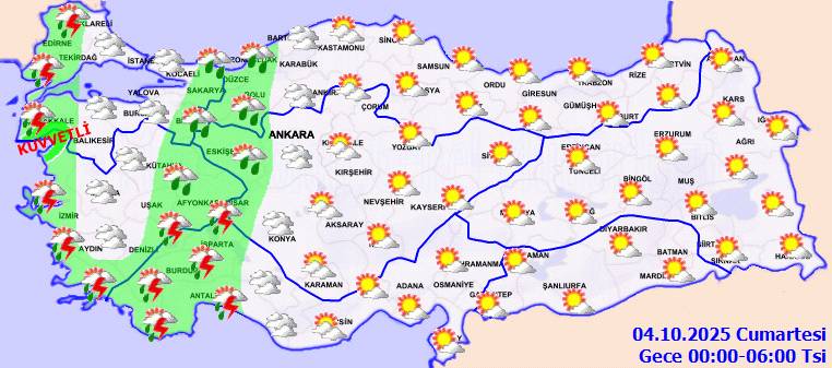 Meteorolojiden kuvvetli yağış ve fırtına alarmı: 5 ilde sel ve hortum riski! 2