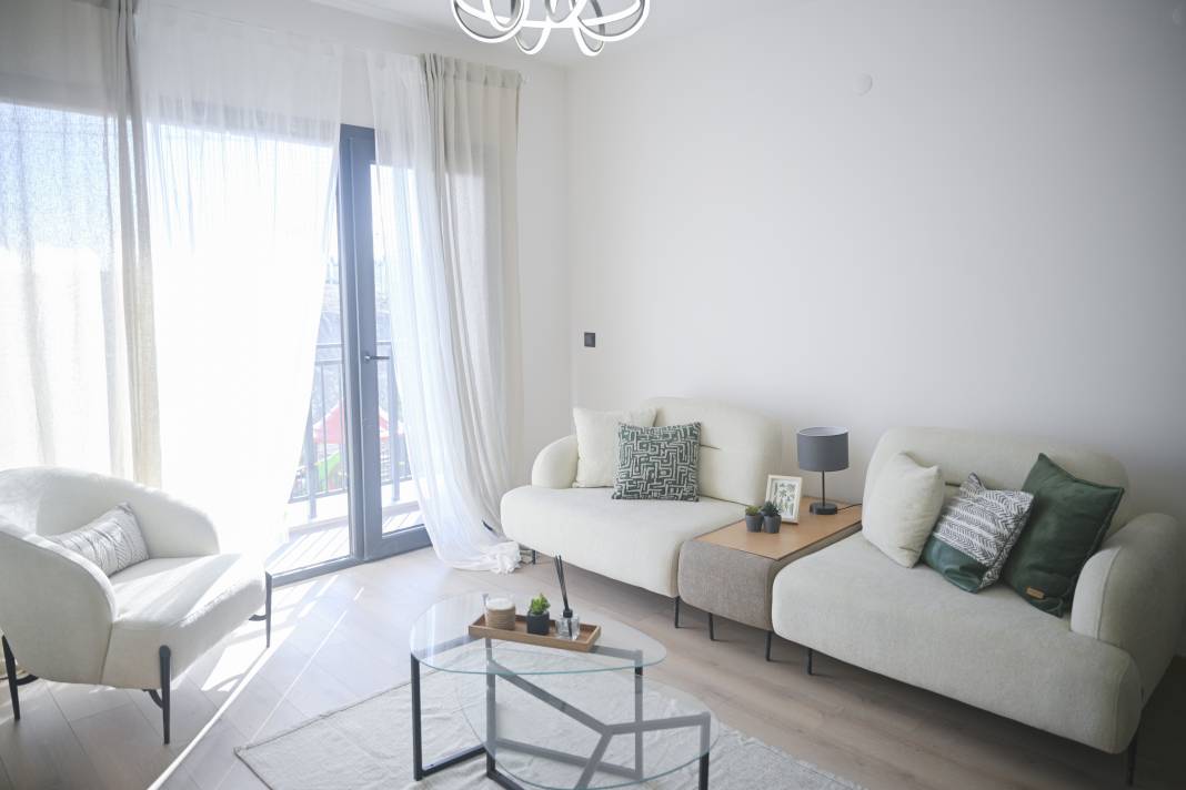 Sosyal konut projesindeki örnek daireler paylaşıldı! 1