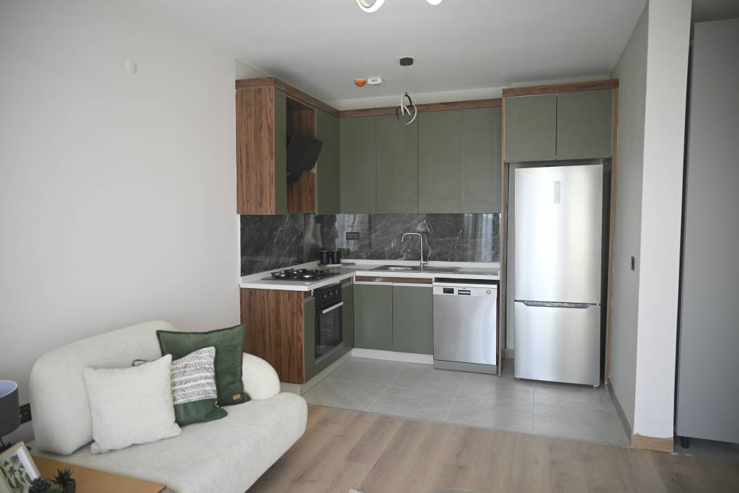 Sosyal konut projesindeki örnek daireler paylaşıldı! 3