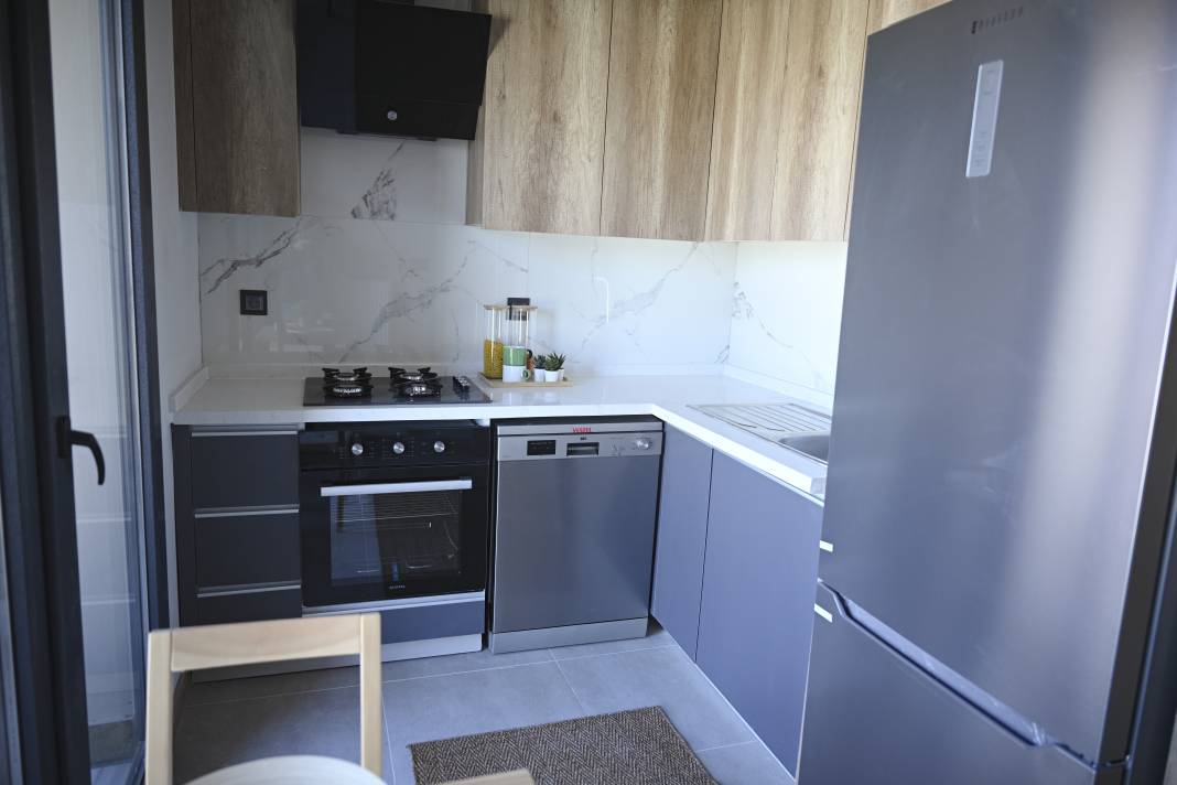 Sosyal konut projesindeki örnek daireler paylaşıldı! 6