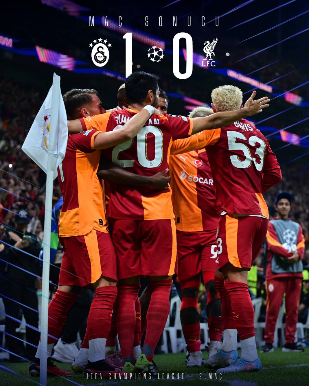 Galatasaray’dan Liverpool’a tarihi galibiyet: Sosyal medya yıkıldı! İşte X paylaşımları 4