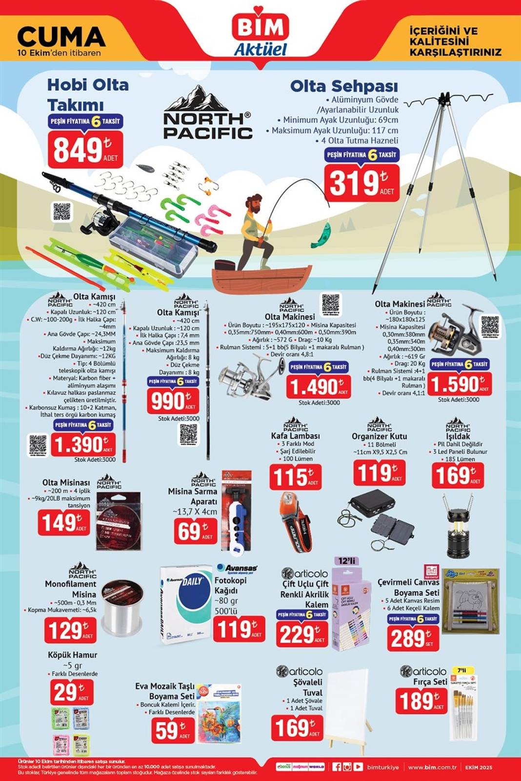BİM'e olta takımı ve ankastre set geliyor: BİM 10 Ekim aktüel kataloğu yayımlandı! 5