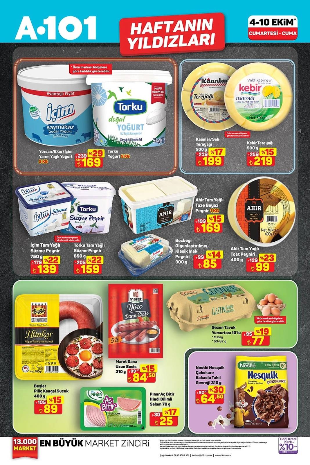 A101'de 1 kilo siyah çay ve tereyağı büyük indirimde: 10 Ekim'e kadar A101'e giden indirimi kapacak! 1