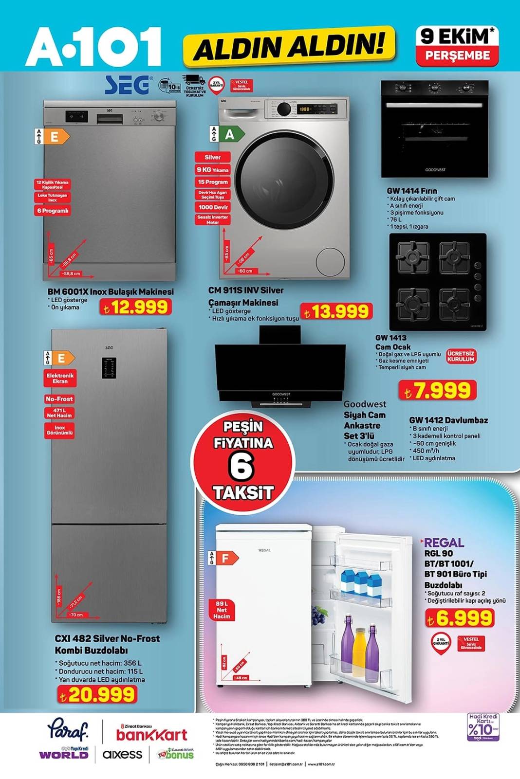 A101'e benzinli motosiklet ve tm otomatik kahve makinesi geliyor: A101 9 Ekim aktüel kataloğu yayımlandı! 6