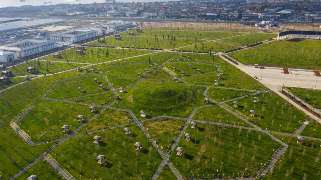 Türkiye’nin en büyük şehir parkı açıldı: Atatürk Havalimanı Millet Bahçesi özellikleri 1