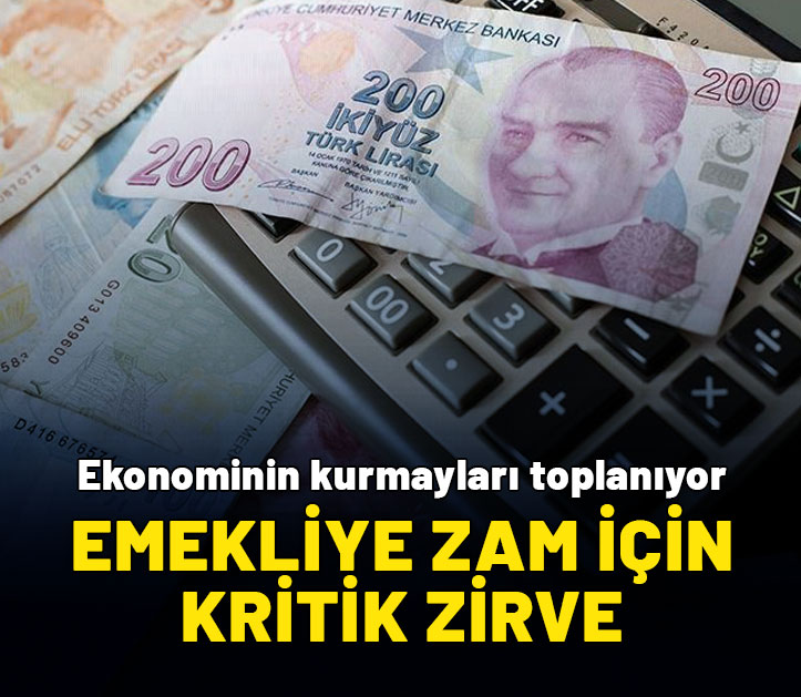 Emekli maaşlarına zam için kritik toplantı! Ekonominin kurmayları toplanıyor