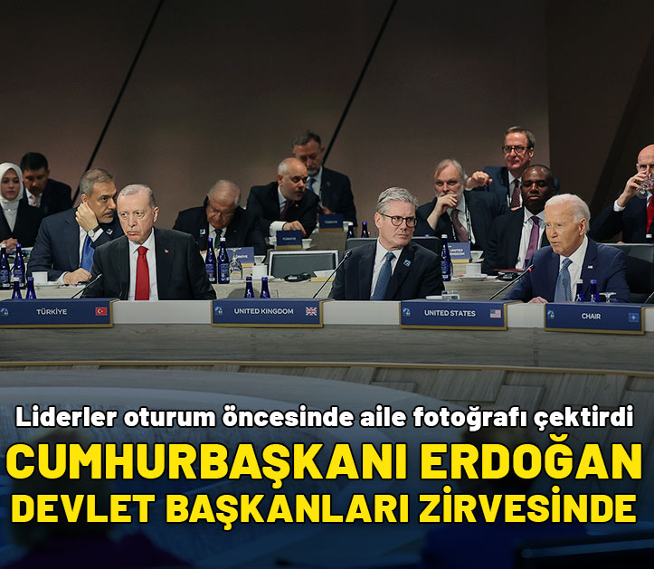 Cumhurbaşkanı Erdoğan Devlet Başkanları Zirvesinde