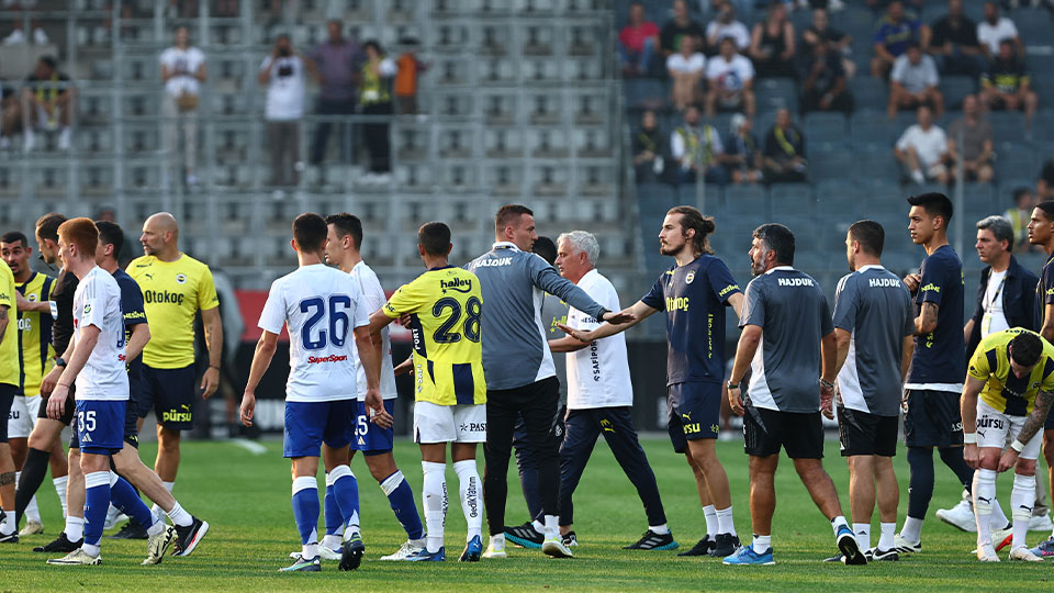 Fenerbahçe, hazırlık maçında Hajduk Split’e mağlup oldu