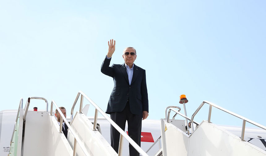 Cumhurbaşkanı Erdoğan ABD'den ayrıldı