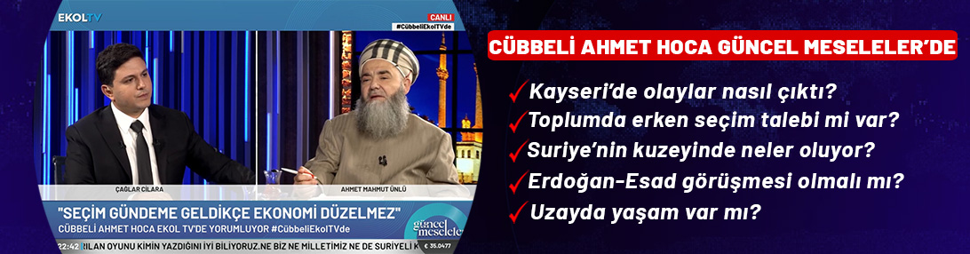 Cübbeli Ahmet Hoca Güncel Meseleler'de gündemi yorumladı