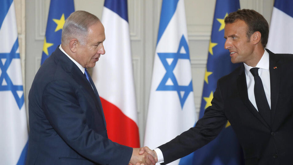 Macron ve Netanyahu telefonda görüştü