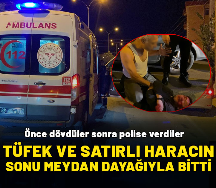 Tüfek ve satırlı haracın sonu meydan dayağıyla bitti