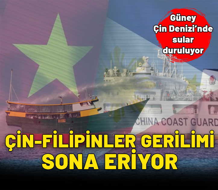 Güney Çin Denizi’nde sular duruluyor: Çin-Filipinler gerilimi sona eriyor