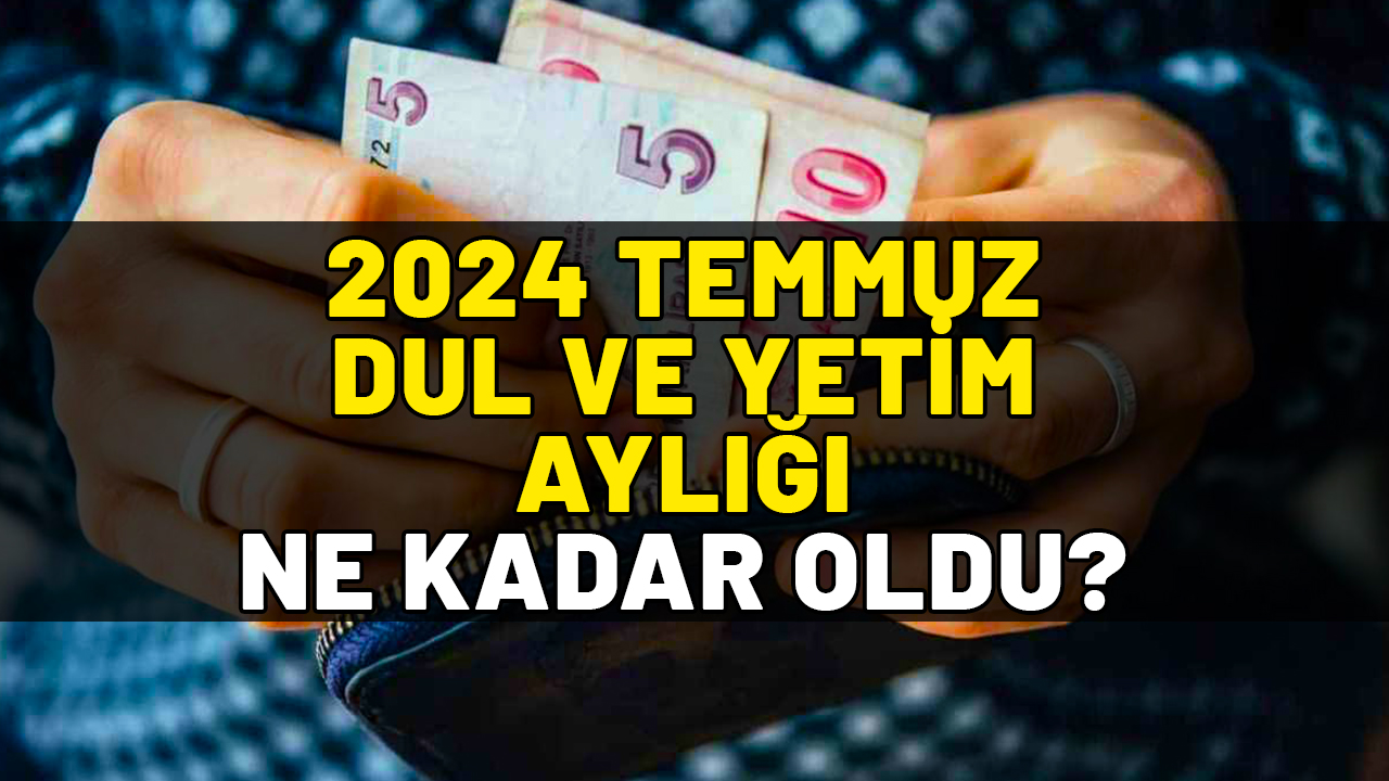 DUL VE YETİM AYLIĞI NE KADAR OLDU (TEMMUZ 2024)? Zamlı dul maaşı kaç TL alırım?