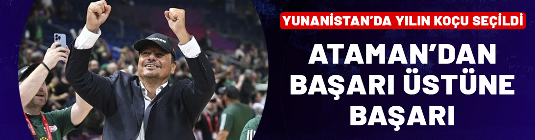 Yunanistan'da yılın başantrenörü Ergin Ataman