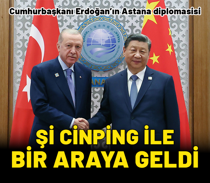 Erdoğan’ın Astana diplomasisi: Şi ve Lukaşenko ile görüştü