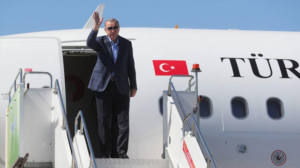 Cumhurbaşkanı Erdoğan Kazakistan'dan ayrıldı