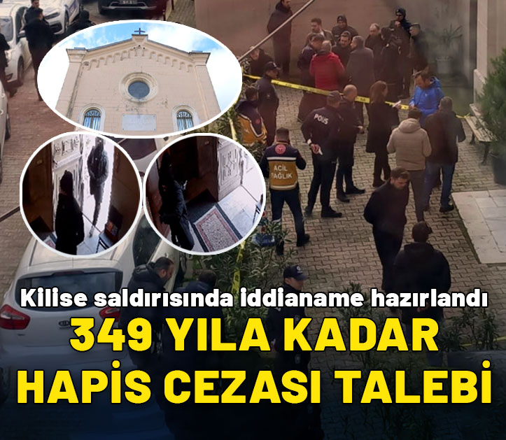 Kilise saldırısı soruşturmasında 42 sanık hakkında 349 yıla kadar hapis cezası talebi