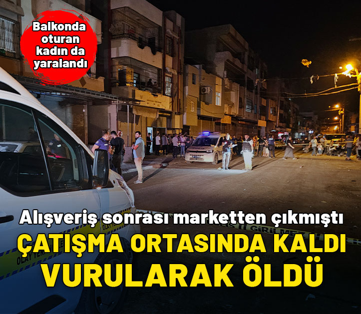 Çatışma ortasında kaldı, vurularak öldü