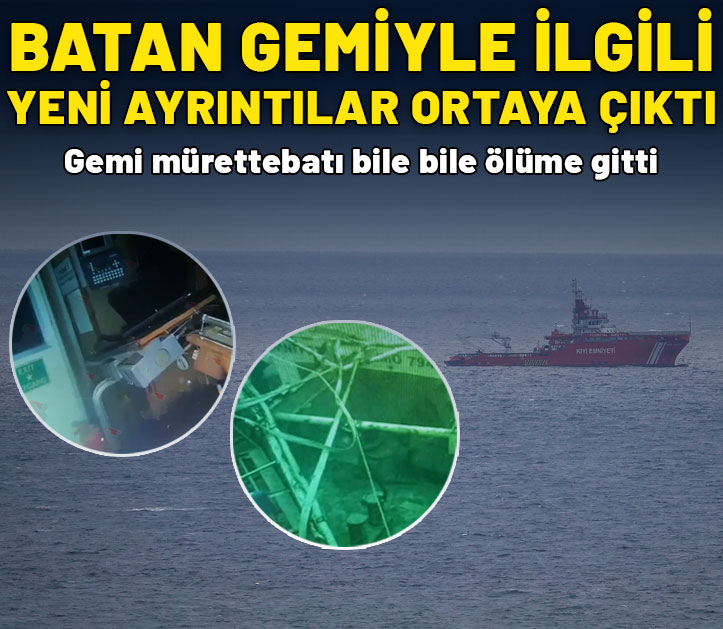 Marmara'da batan gemi hakkında yeni gelişme! Bilirkişi raporu hazırlandı!