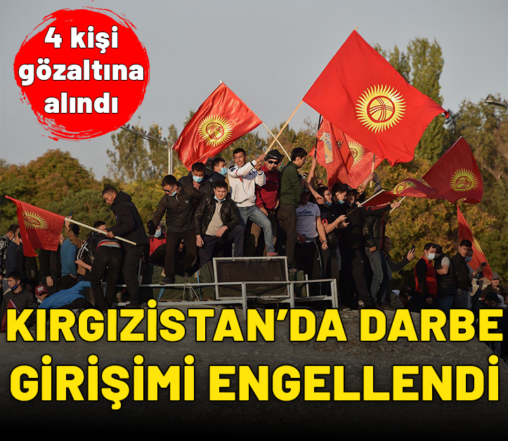 Kırgızistan'da darbe girişimi engellendi: 4 gözaltı