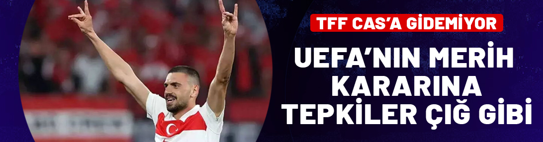 UEFA'dan skandal karar: Merih Demiral'a 2 maç ceza! TFF CAS'a gidemiyor