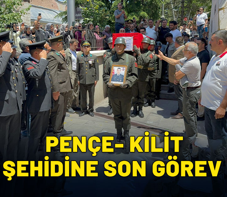 Pençe- Kilit şehidine son görev! Uzman Çavuş Acar, toprağa verildi