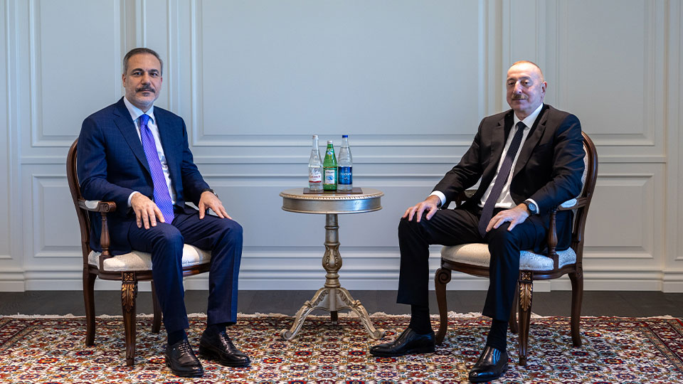 Aliyev ve Fidan, Ermenistan'la ilişkileri müzakere etti