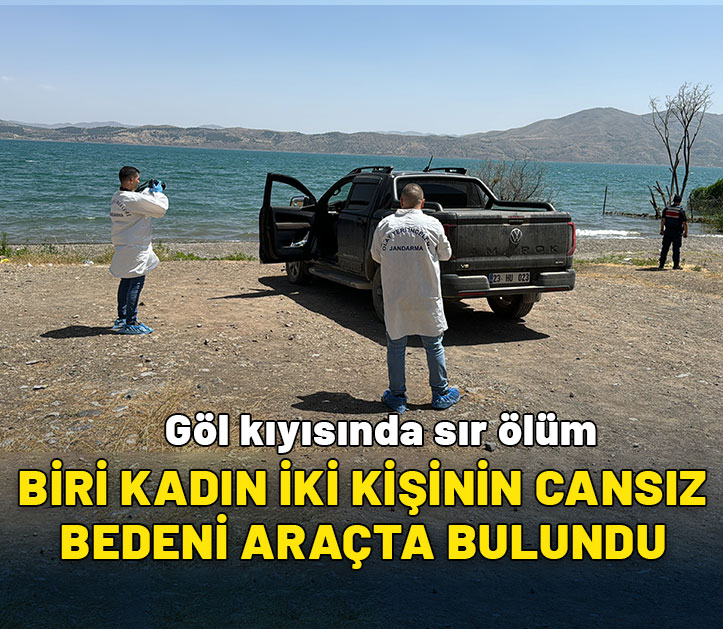 Göl kıyısında sır ölüm! Biri kadın 2 kişinin cansız bedeni araçta bulundu