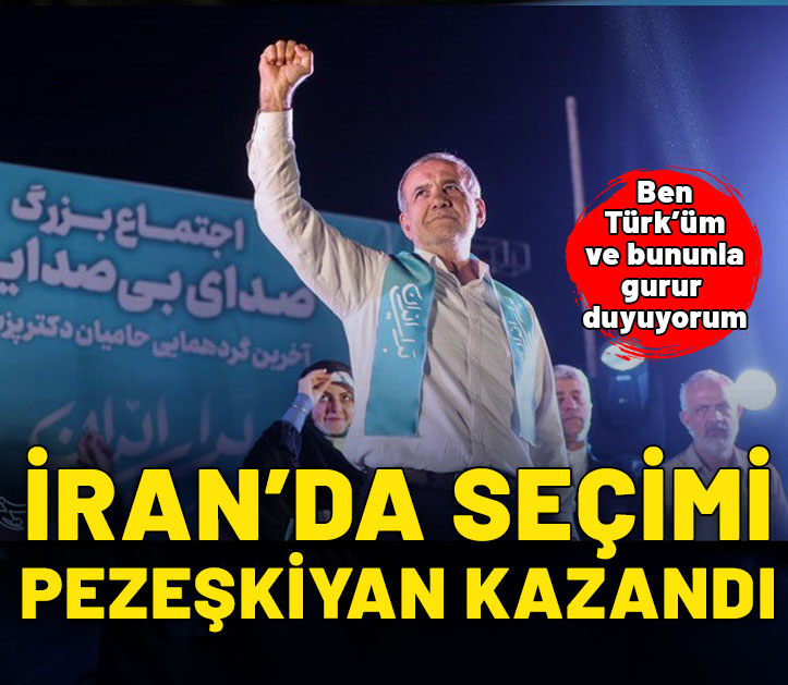 İran'da seçimi Pezeşkiyan kazandı