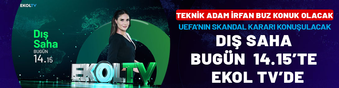 Setenay Cankat'ın bu haftaki konuğu İrfan Buz! Dış Saha 14.15'te Ekol TV'de