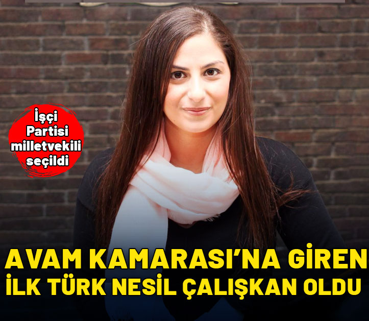 Avam Kamarası'na giren ilk Türk Nesil Çalışkan oldu