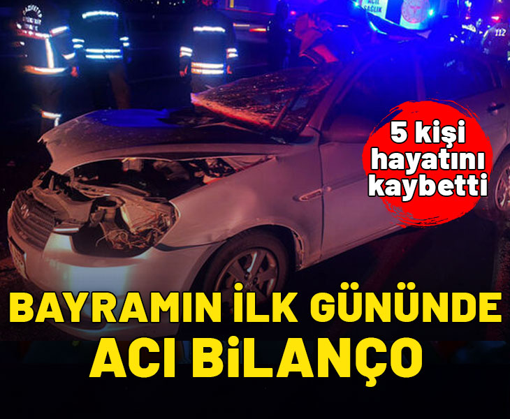 Bakan Yerlikaya Kurban Bayramı'nın ilk gününde acı bilançoyu açıkladı