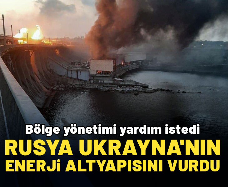 Rusya, Ukrayna'nın enerji altyapısını hedef aldı!