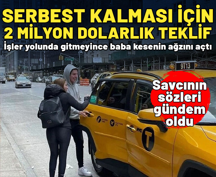 Timur Cihantimur'un serbest kalması için mahkemeye 2 milyon dolarlık teklif