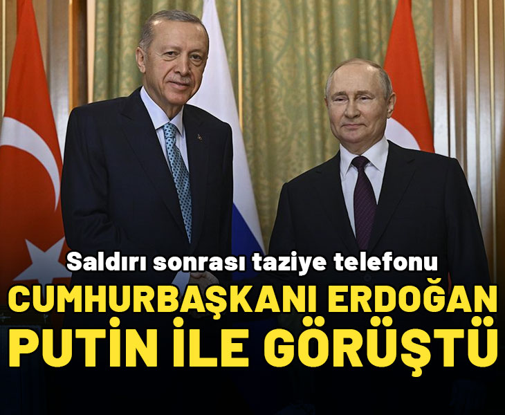 Cumhurbaşkanı Erdoğan, Putin ile görüştü