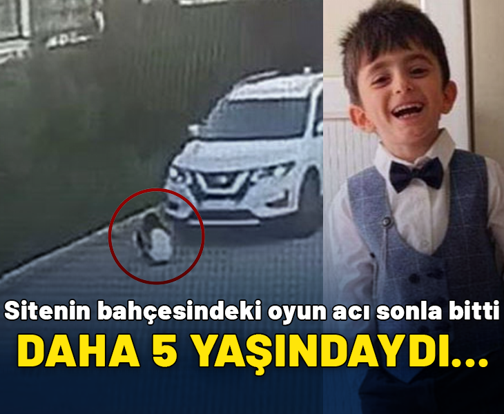 Daha 5 yaşındaydı! Sitenin bahçesindeki oyun acı sonla bitti