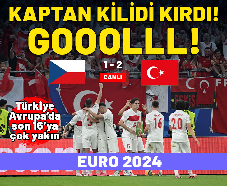 CANLI ANLATIM | Çekya - Türkiye maçı sona erdi: Karşılaşma 1 - 2 sona erdi