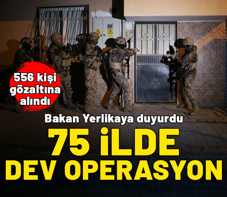 Bakan Yerlikaya MERCEK-21 operasyonunu duyurdu! 1053 adet tabanca ele geçirildi