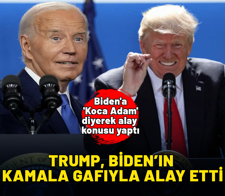 Trump, Biden’ın Kamala gafıyla alay etti