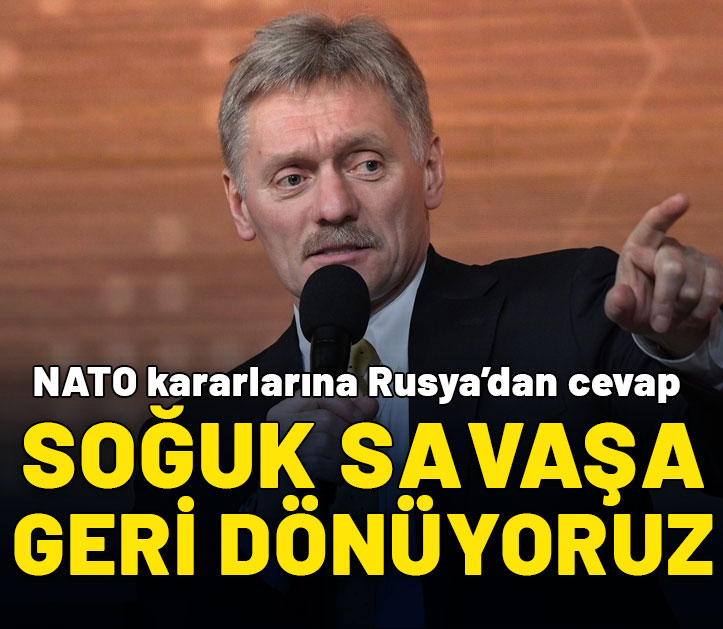 Kremlin Sözcüsü Peskov: Soğuk savaşa geri dönüyoruz