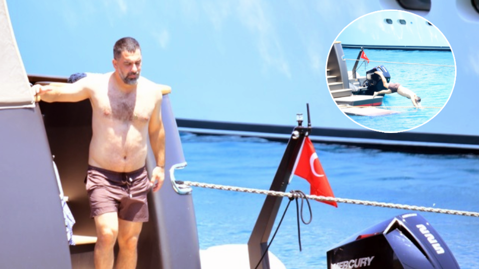 Arda Turan sezonun yorgunluğunu Bodrum'da atıyor